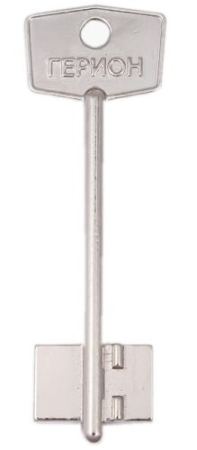 Заготовка ключа Герион-1 GRN1D 85-22,2-14,5 мм