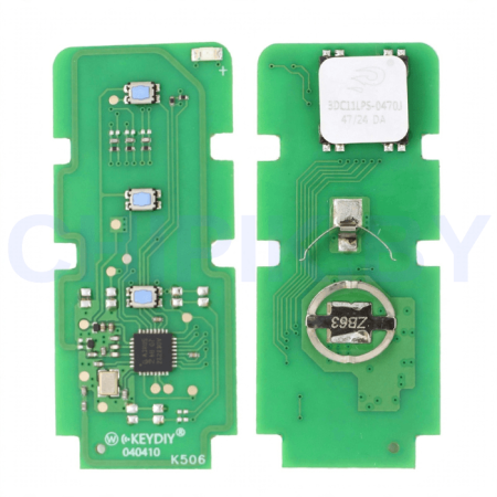 Пульт KEYDIY KD ZB63-3, 3 кнопки