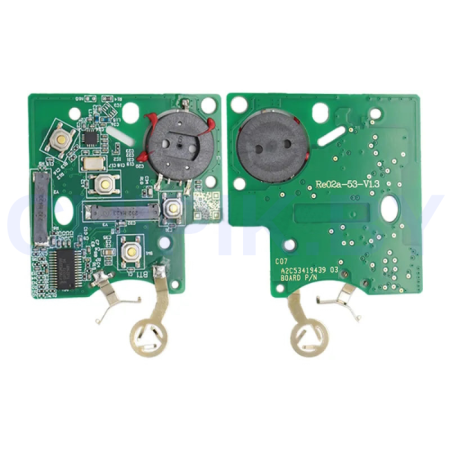 Ключ Рено Клио 4, Колеос чип карта с платой