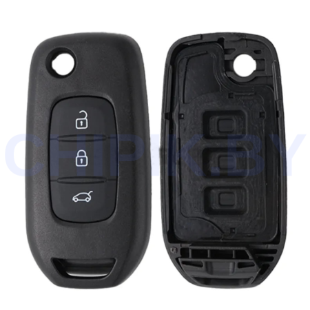 Ключ Рено Каджар, Меган, Дастер, Твинго выкидной корпус