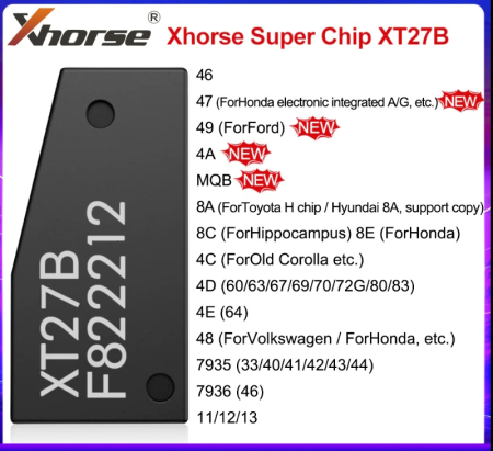 Чип XT27В для VVDI