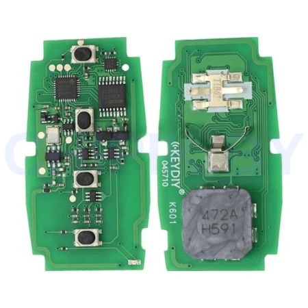 Пульт KEYDIY KD-TIB67-3  8A 4D chip для KD-X2 KD MAX KDX4