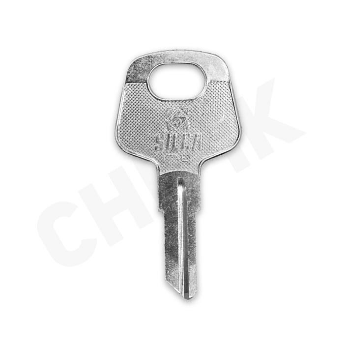 Заготовка авто ключа МАЗ, КАМАЗ KAM-1D KAM1 KAZ10 KZ1D Европа металл