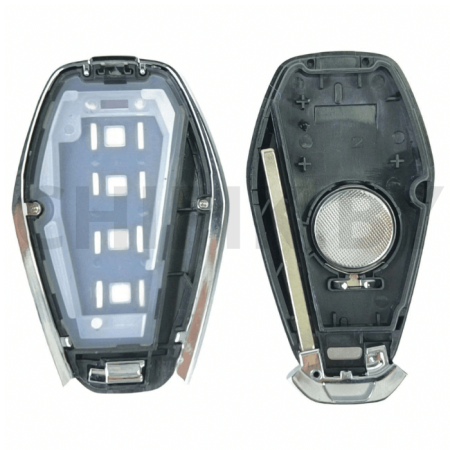 Ключ Джетур X70, X90 смарт корпус с платой, Оригинал