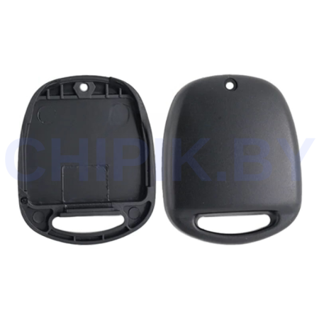 Ключ Тойота Ланд Крузер корпус 2 кнопки Ключ Тойота Ланд Крузер корпус 2 кнопки