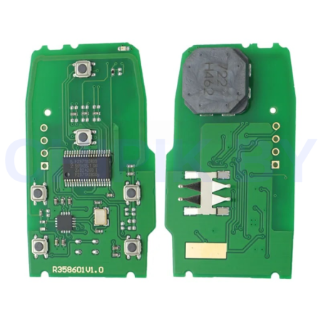 Ключ Киа Седона смарт корпус с платой