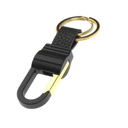 Карабин с двумя кольцами для ключей