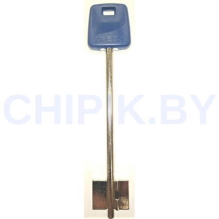 Заготовка ключа APECS APS4DP 134х22,2x17,8x2.5 латунь