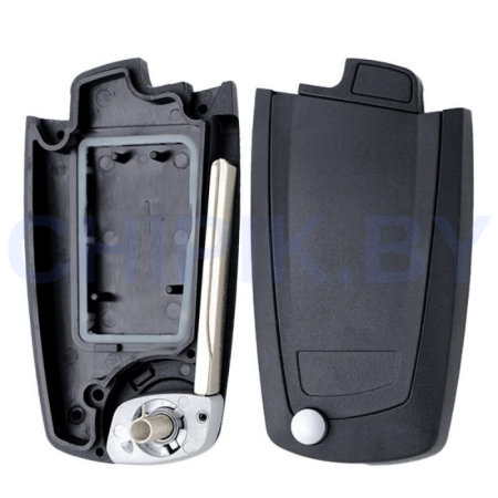 Ключ БМВ серии 3 серии Е36, Е46 5 серии Е39, Е60, 6 серии Е63, 7 серии Е65, Е66, X3 Е83, X5 Е53  выкидной корпус 