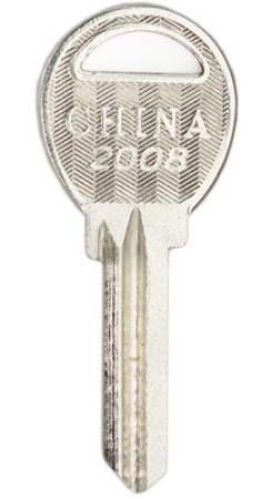 Заготовка ключа CHINA 2008 КНР