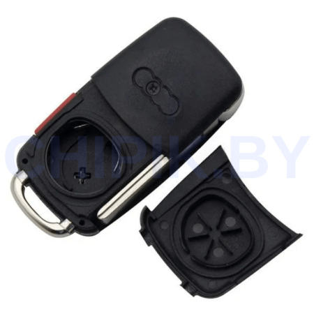 Ключ Ауди А8 D3 выкидной корпус паника