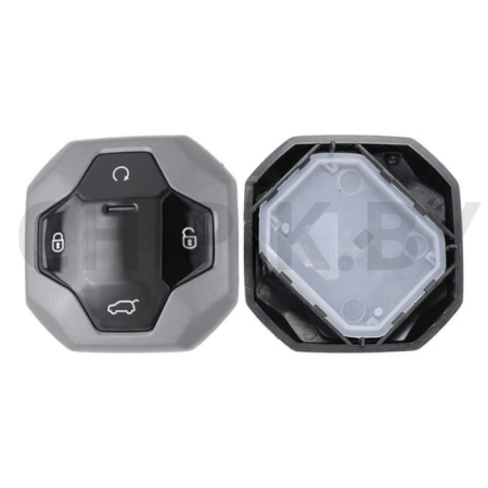 Ключ Джетур Т2 смарт корпус с платой, серый, Оригинал