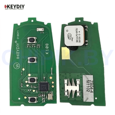 Пульт KEYDIY ZB04-4, 4 кнопки