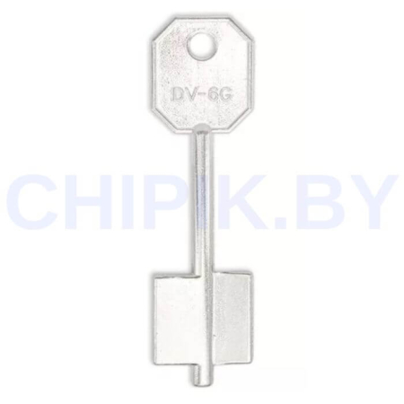Заготовка ключа DV-6G 5DVN2 5DVN2 2DN6 Европа Заготовка ключа DV-6G 5DVN2 5DVN2 2DN6 Европа