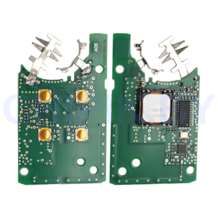 Ключ Рено  Меган4 \ Талисман \ Эспейс5 / Сценик / Гранд  чип карта с платой