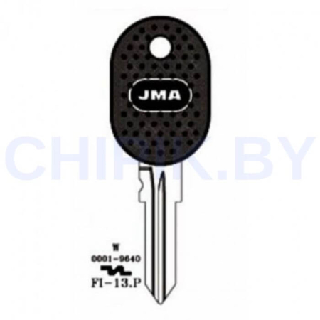 Заготовка авто ключа Фиат, Ивеко FI-13.P GT15RP FI4P GB14RP6 FT1505P Европа пластик