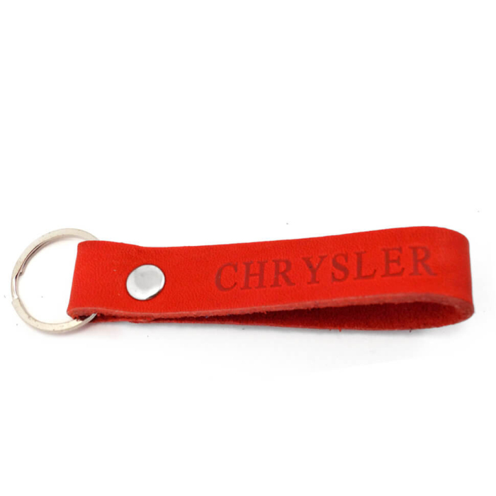 Брелок Крайслер кожа