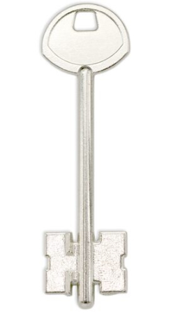 Заготовка ключа Гардиан-5 GRD5 88-23.6-17,7 мм