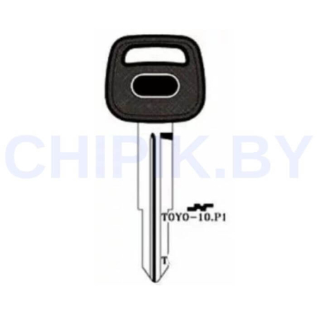Заготовка авто ключа Тойота TOYO-10.P1 TOY42P TY49P TY42P79 TR12P КНР пластик