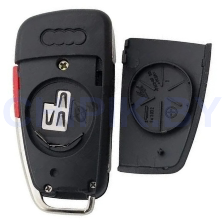 Ключ Ауди А1, А4, А6, Q7 выкидной корпус