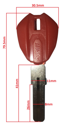 Ключ мотоцикл Дукати Монстр 659 696 795 796 1100 под чип 