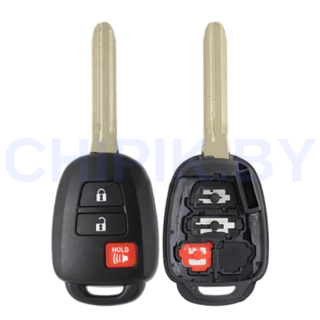 Ключ Тойота РАФ4, Ярис корпус