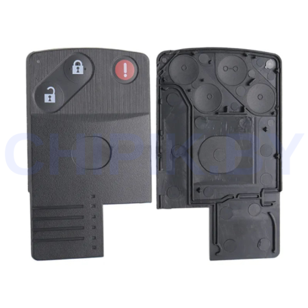 Ключ Мазда CX-7, CX-9 Корпус чип карта 3 кнопки