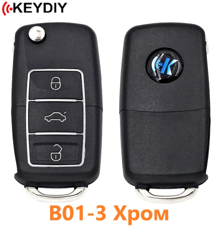 Пульт KEYDIY B01-3 Хром