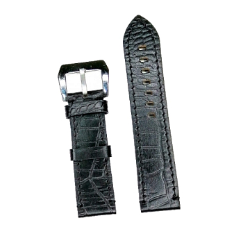 Ремешок кожаный для часов 26, Черный Ремешок кожаный для часов 26, Черный