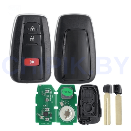 Пульт Lonsdor LT30-01 Toyota Corolla, Levin, Corolla Cross, Allion, Camry, chip ID4A, 3 кнопки, паника