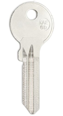 Заготовка ключа KAE-6D KLE5X KAL4D KAL8 KE5 Европа