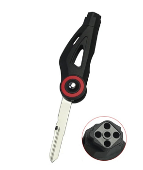 Ключ мотокикл Кавасаки Ninja выкидной красный