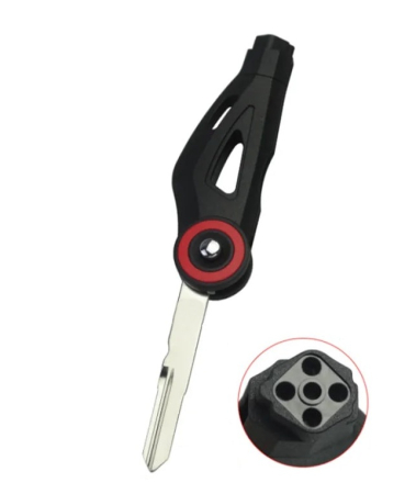 Ключ мотокикл Кавасаки Ninja выкидной красный