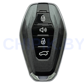 Ключ Джетур X70 плюс, X90 плюс смарт корпус с платой, Оригинал