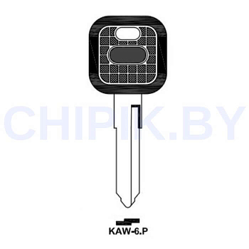 Ключ мотоцикл Кавасаки KAW-6D.P KW14DP KW16RP85 КНР пластик