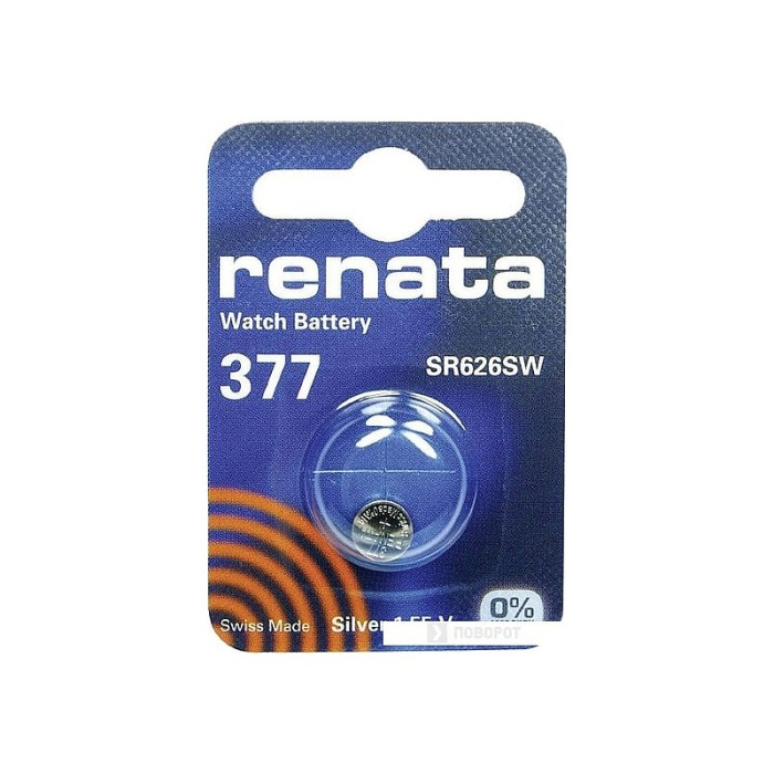 Батарейка 377/AG4/SR626/626/177/LR66/LR626 Renata