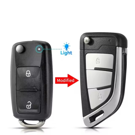 Ключ Фольксваген Поло, Кадди, Шаран Амарок выкидной корпус под переделку