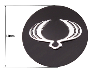 Логотип Санг Йонг Ø 14мм