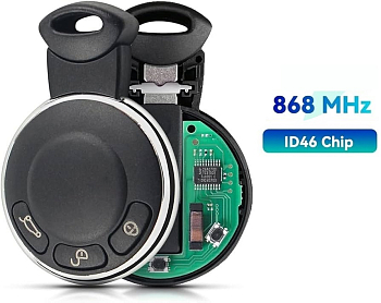 Ключ Мини Купер смарт корпус с платой