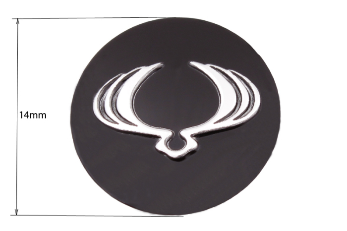 Логотип Санг Йонг Ø 14мм