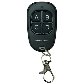 Пульты для ворот и шлагбаума "UltraMax Green" (универсальный мультичастотный копировщик) Alutech An-Motors Beninca BFT Came Cilex Comunello DEA DoorHan Elmes Faac Genius GSN Hormann IL-100 Nice PT Stilamtic Tantos Лидер Hormann Nero 