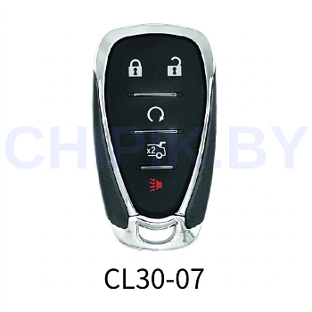 Пульт Lonsdor Chevrolet CL30-07, 4+1 кнопки