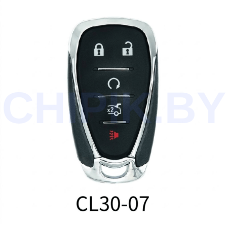 Пульт Lonsdor Chevrolet CL30-07, 4+1 кнопки
