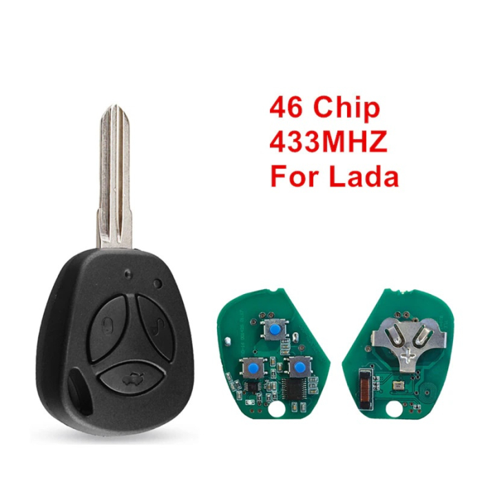 Ключ Лада Веста, Гранта, Приора, Икс Рей, Калина корпус с платой Ключ Лада Веста, Гранта, Приора, Икс Рей, Калина корпус с платой