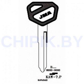 Ключ мотоцикла Кавасаки KAW-7.P KW15BP KA5BP KW17P108 KAW15P Европа пластик