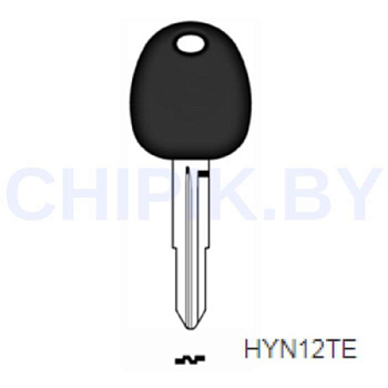Заготовка авто ключа Киа, Хендай HY-9.P HYN12TE HYN12TE КНР пластик