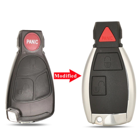 Смарт ключ Мерседес W220 корпус под переделку