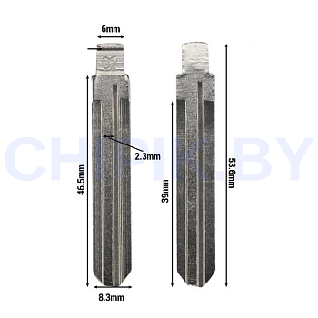 Лезвие Тойота, Сузуки, Субару 02 TOY43 TY37R