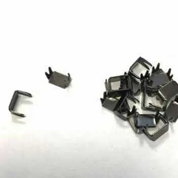 Ограничитель Стопор "Столик", Большой, молния, Черный УПАКОВКА