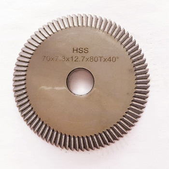 Фреза угловая 70х7,3х12,7 100-Е 100-G HSS Фреза угловая 70х7,3х12,7 100-Е 100-G HSS